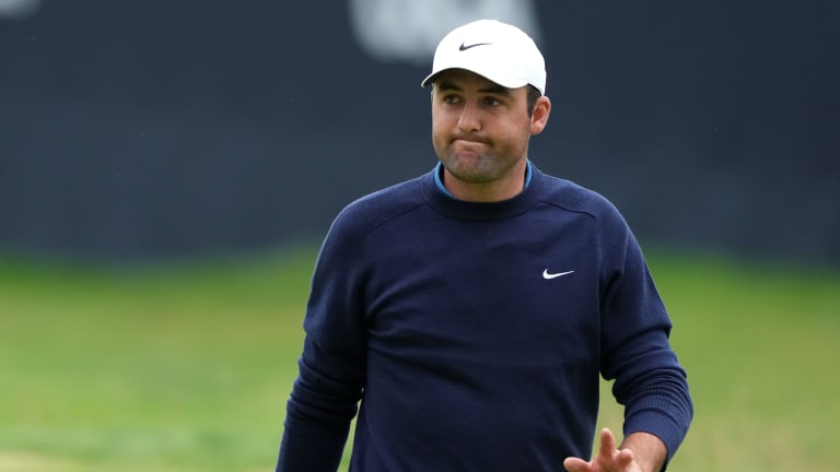 For Scottie Scheffler, Little Goes Right in Short Scottish Open Stay